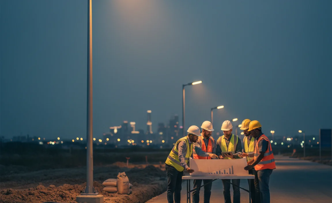 Budgeting for Street Light Installation