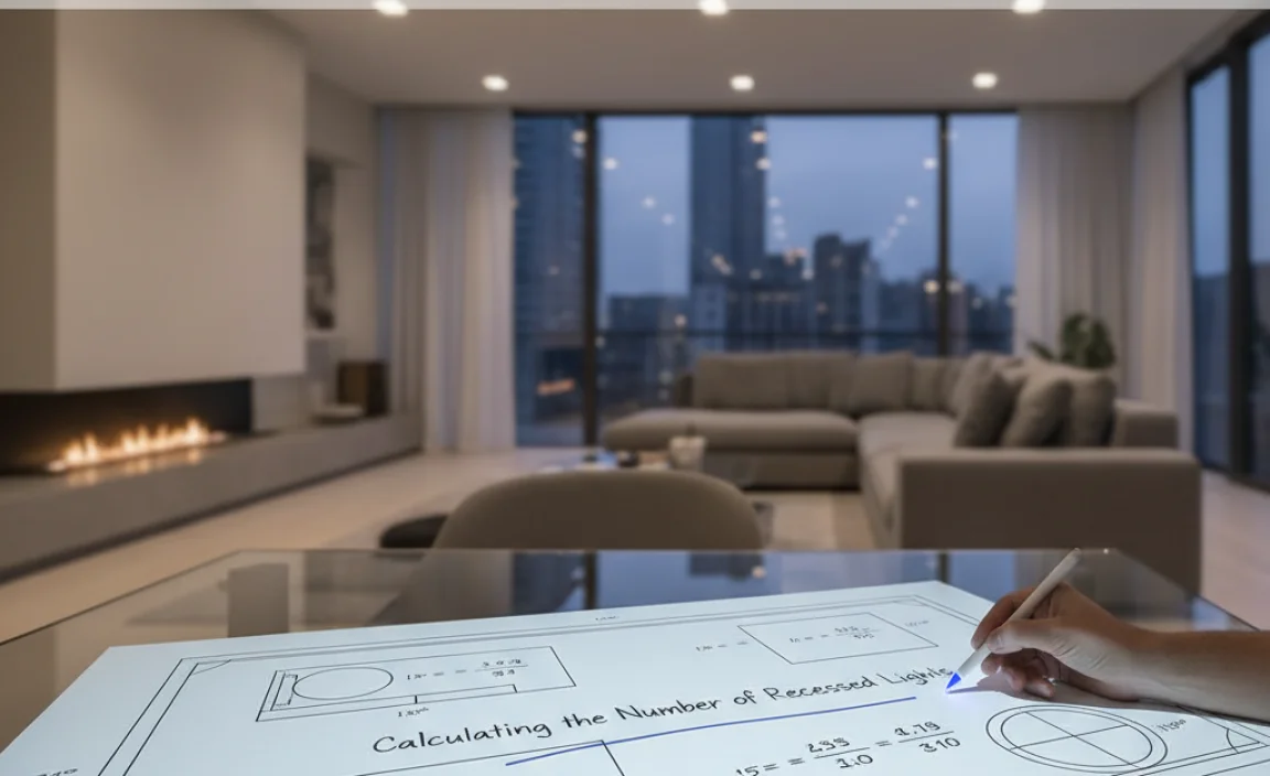 Calculating the Number of Recessed Lights