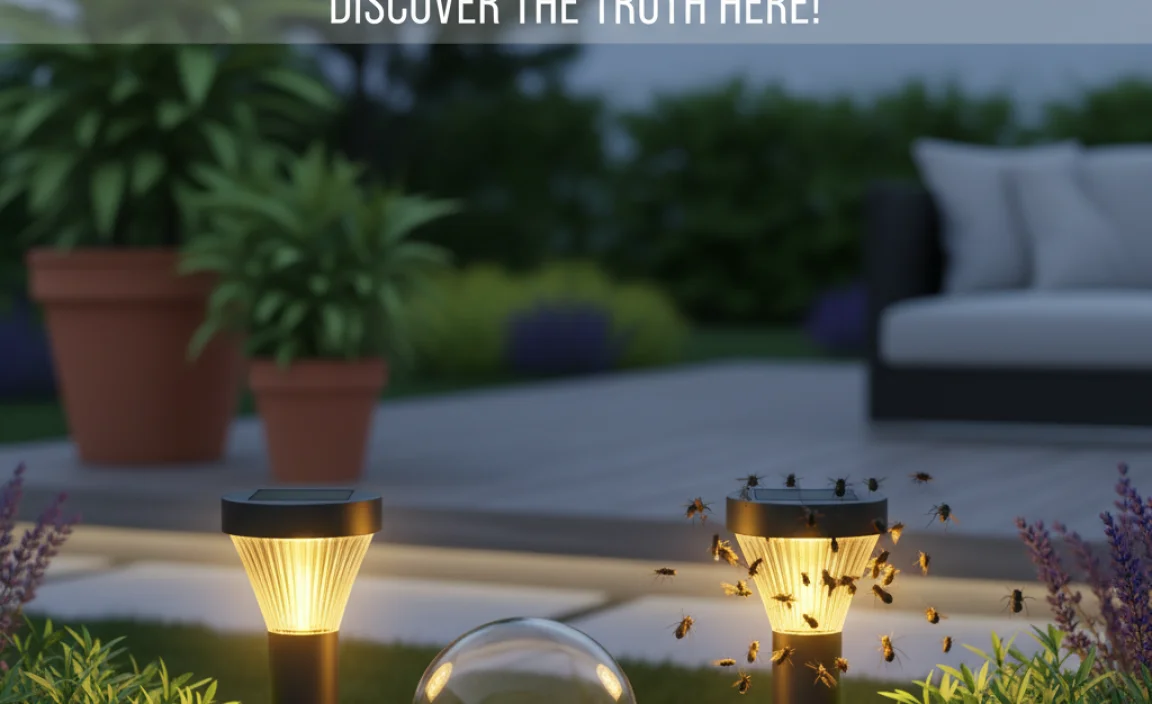 Can Solar Lights Repel Bugs?