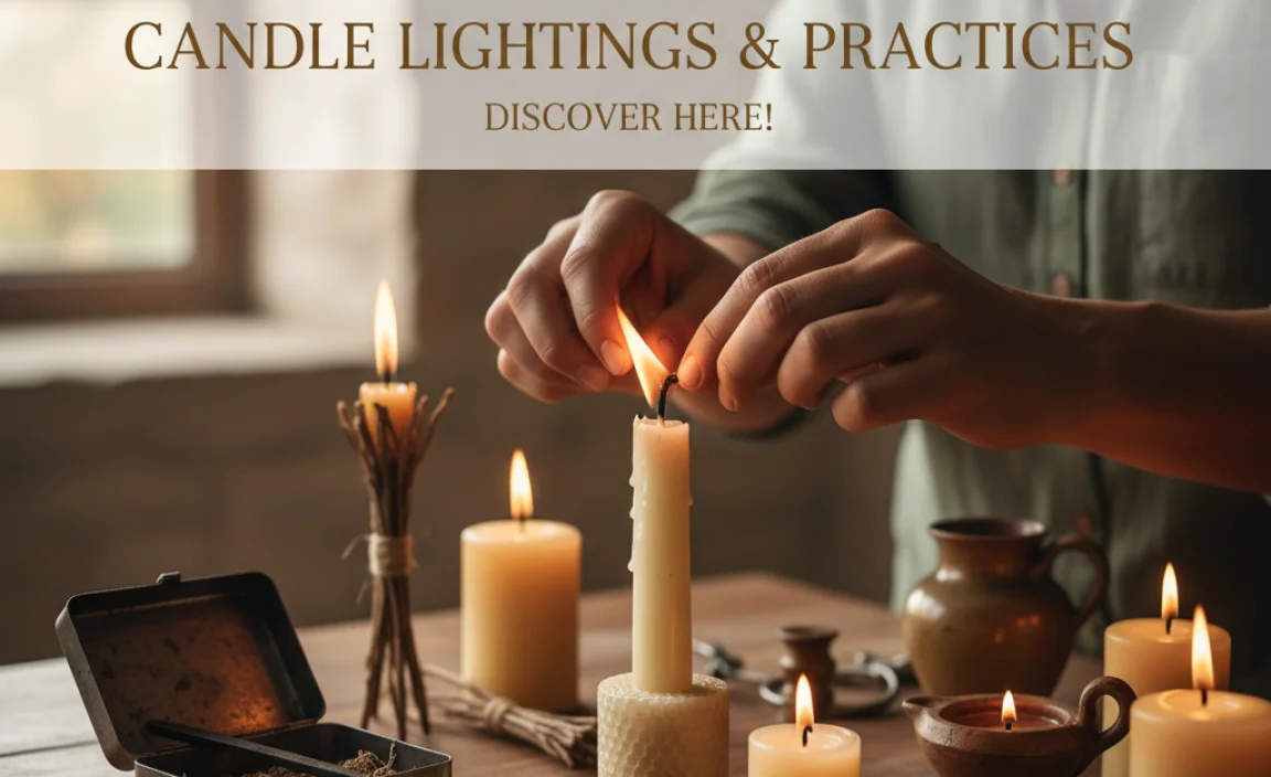 Candle Lighting Rituals and Practices