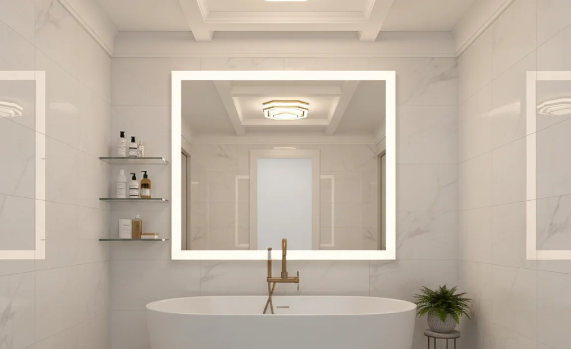 Choosing The Best Light For Bathroom Ceiling Design