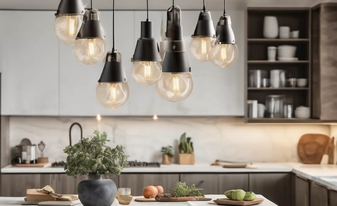 Choosing the Right Cluster Pendant Lights for Your Kitchen Island
