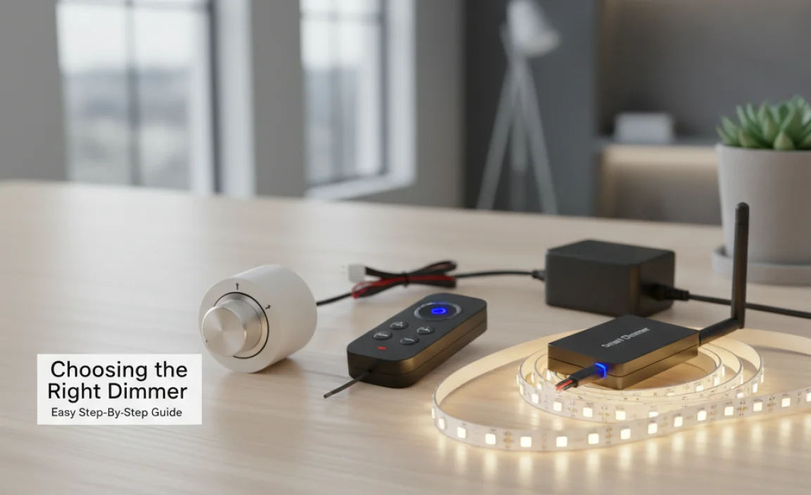 Choosing the Right Dimmer for Your LED Strips