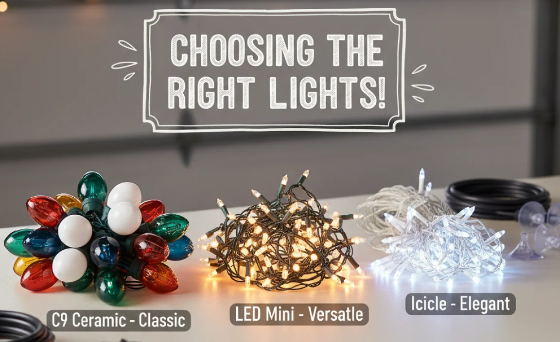 Choosing the Right Type of Christmas Lights