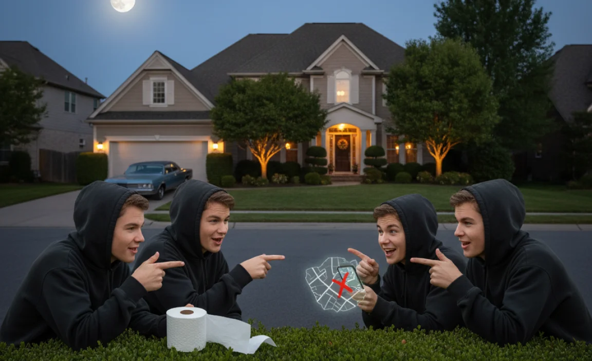 Choosing the Target: The Best Houses to Toilet Paper