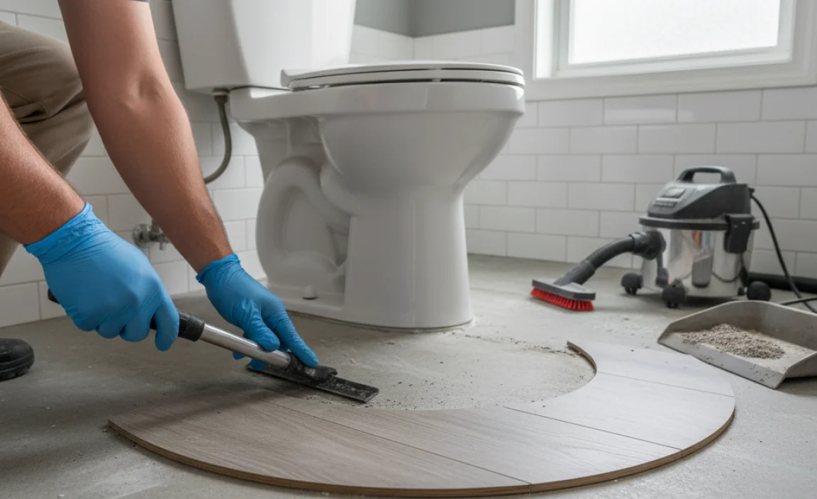 Cleaning and Preparing the Subfloor