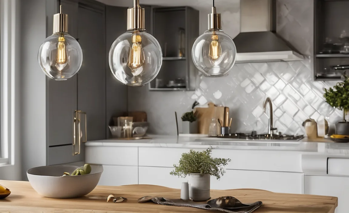 Cluster Pendant Lights For Kitchen Island: A Stylish Choice
