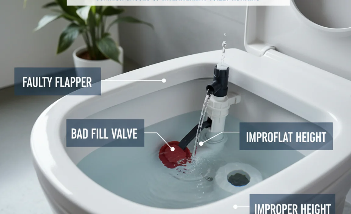 Common Causes of Intermittent Toilet Running