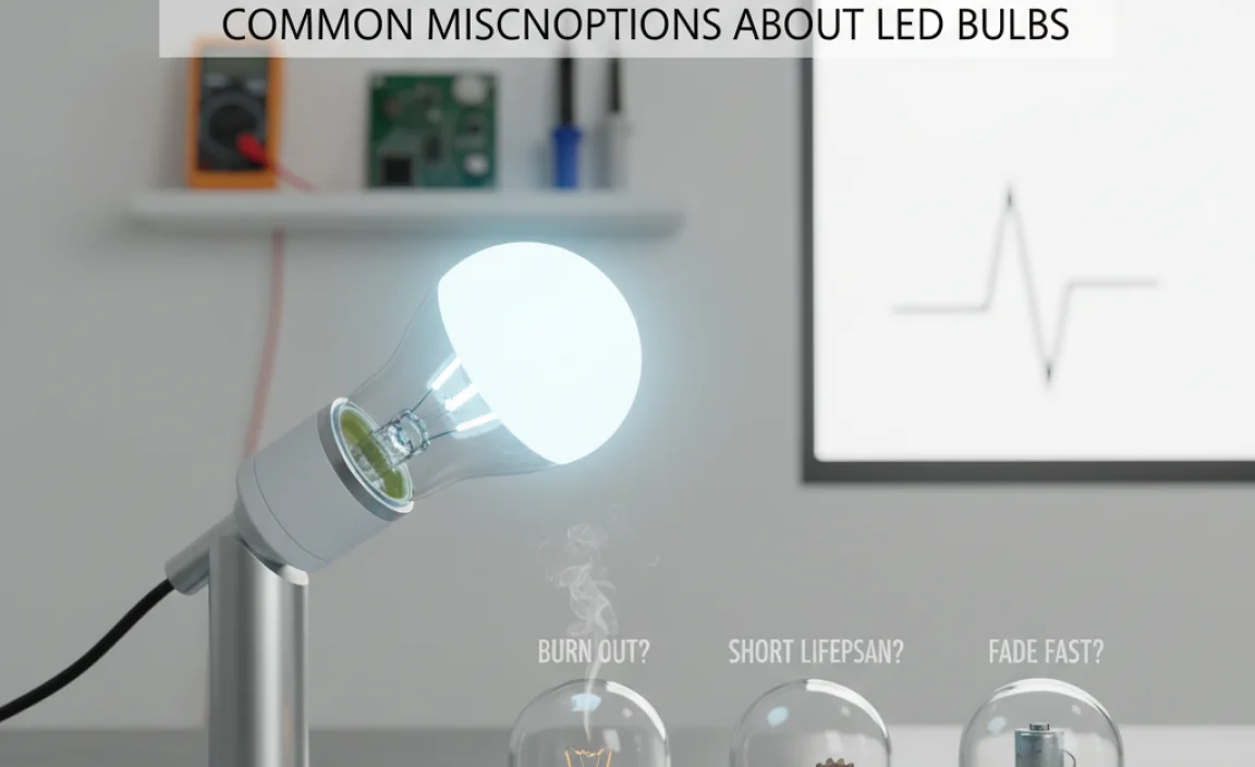 Common Misconceptions About LED Bulbs