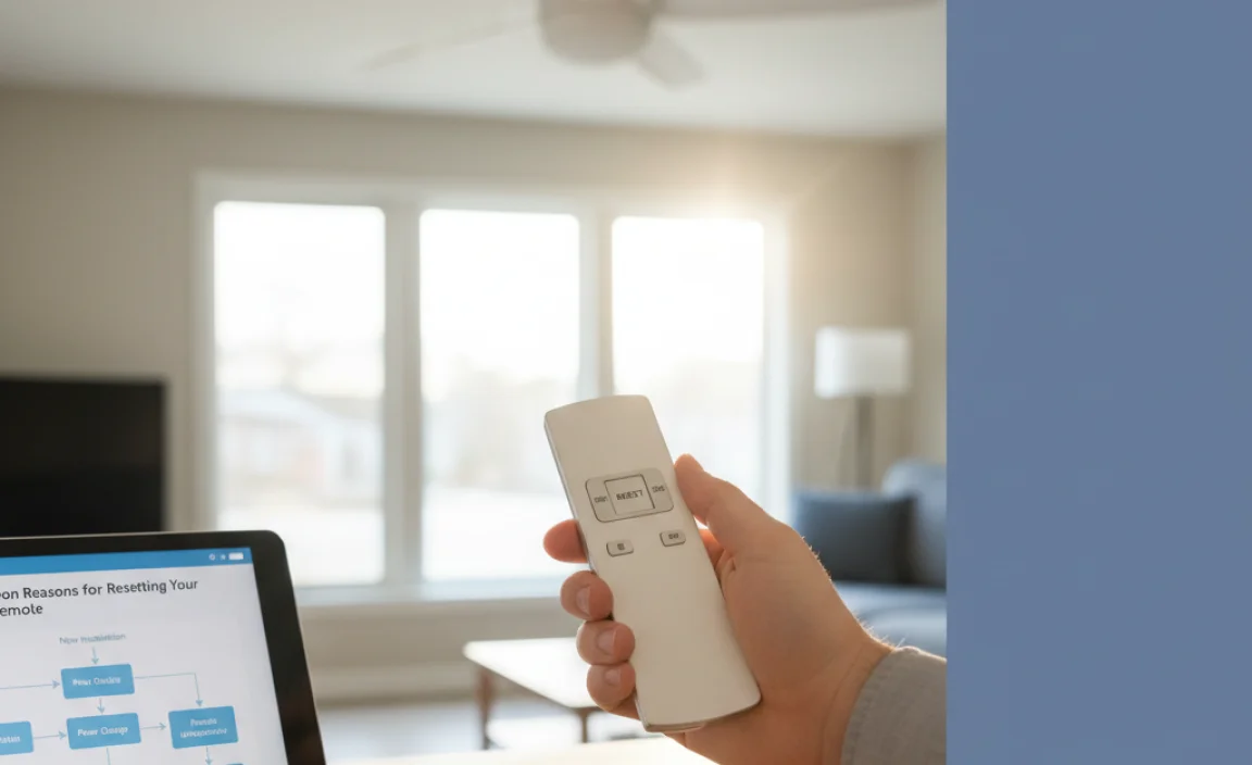 Common Reasons for Resetting a Ceiling Fan Remote