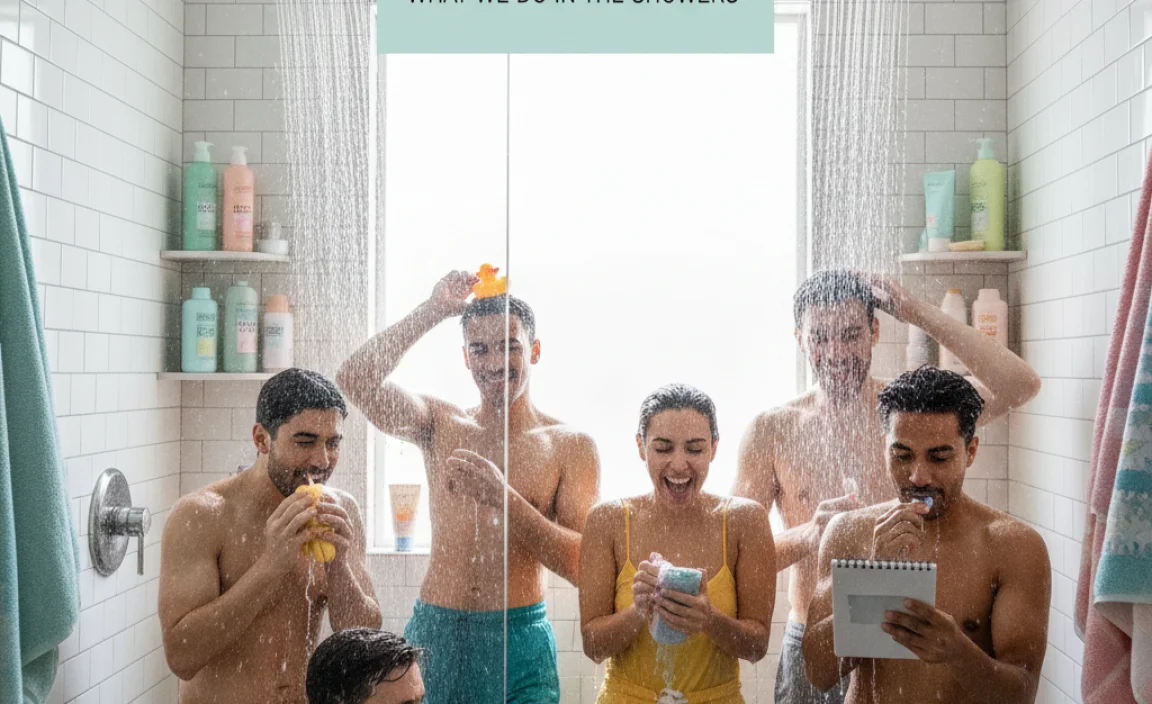 Common Shower Routines: What People Typically Do