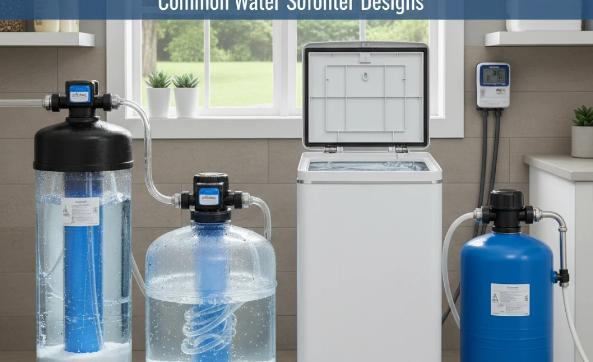 Common Water Softener Designs