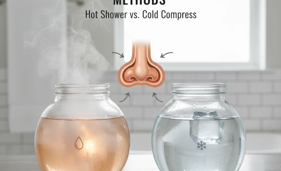 Comparing Stuffy Nose Relief Methods