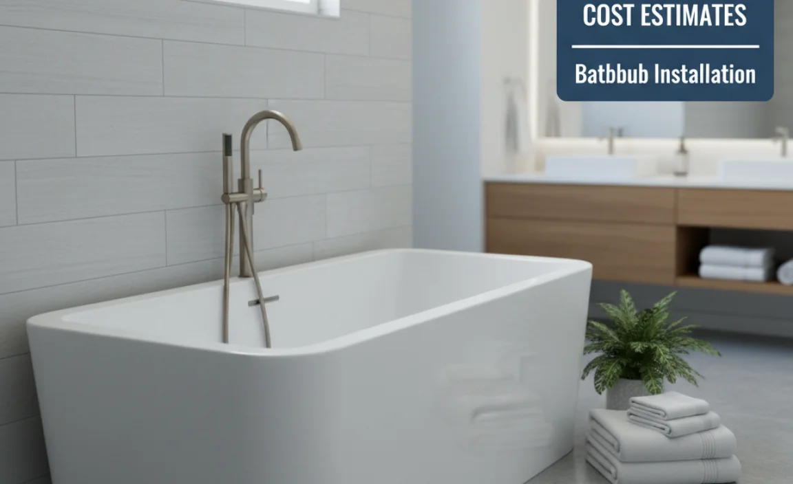 Cost Estimates for Bathtub Installation