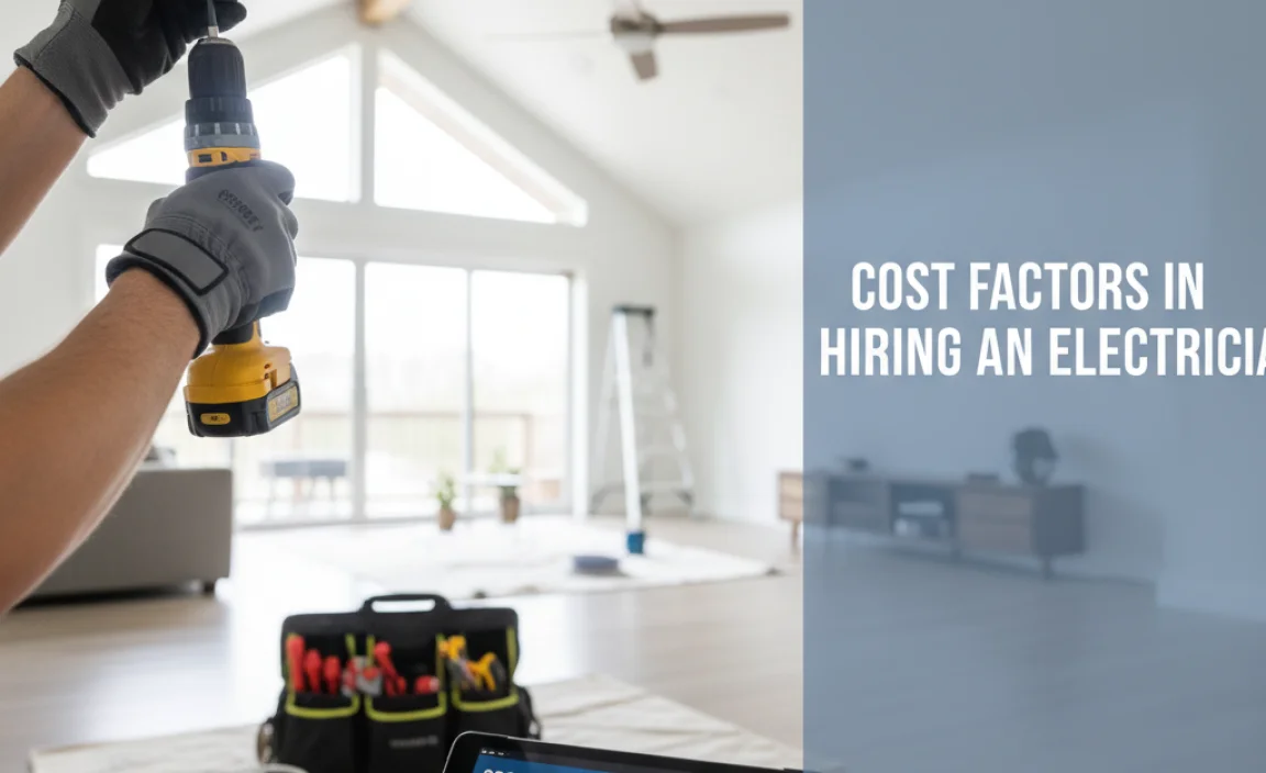 Cost Factors in Hiring an Electrician