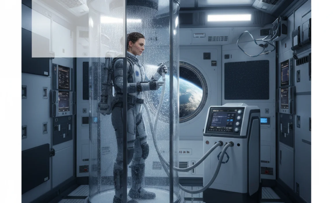 Current Shower Technology on the ISS