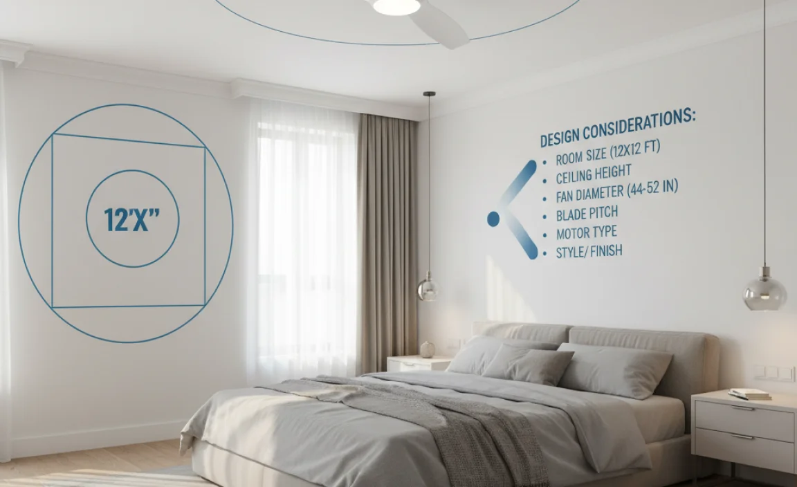 Design Considerations for Ceiling Fans