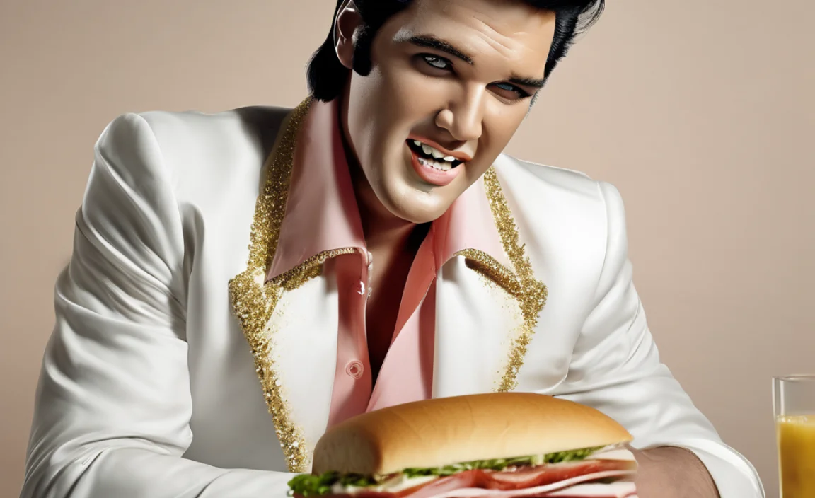 Did Elvis Die On The Toilet Eating A Sandwich? The Truth Behind The Rumor