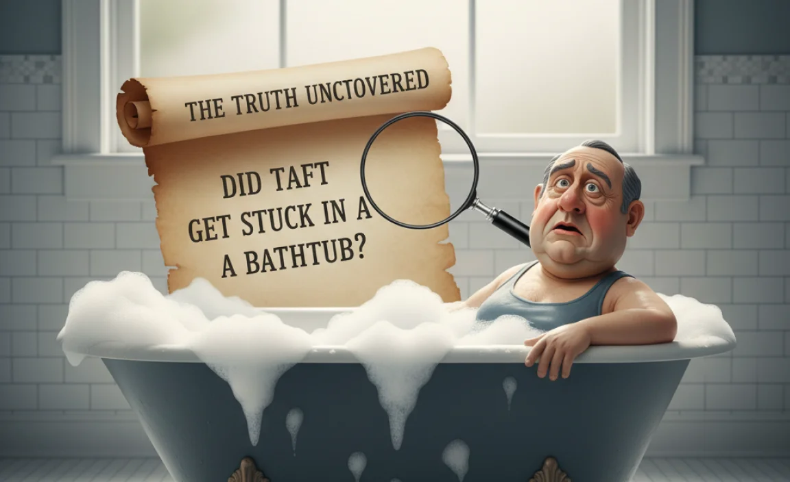 Did Taft Get Stuck in a Bathtub?