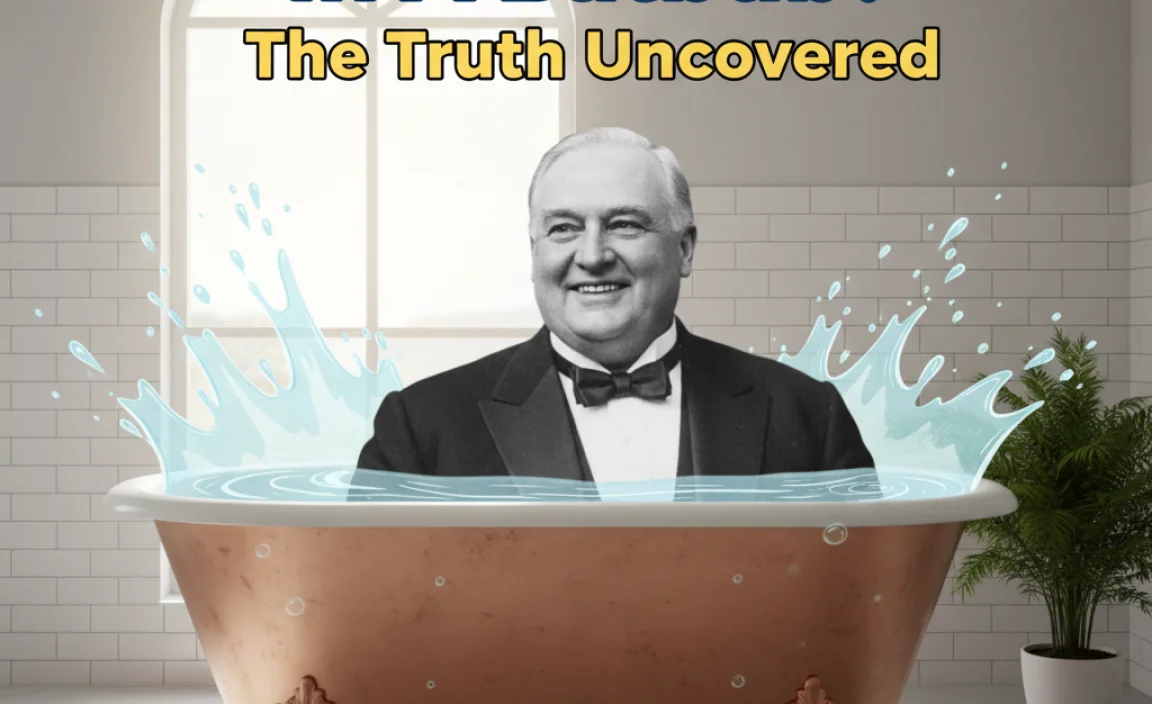 Did Taft Get Stuck In A Bathtub? The Truth Uncovered