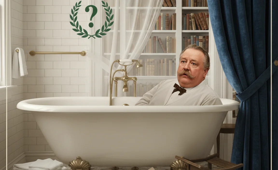 Did Taft Get Stuck in a Bathtub?