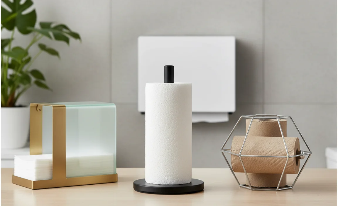 Different Types of Hand Paper Towel Holders