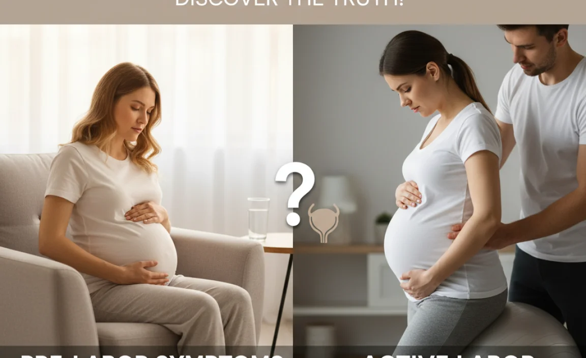 Differentiating Between Pre-Labor Symptoms and Labor