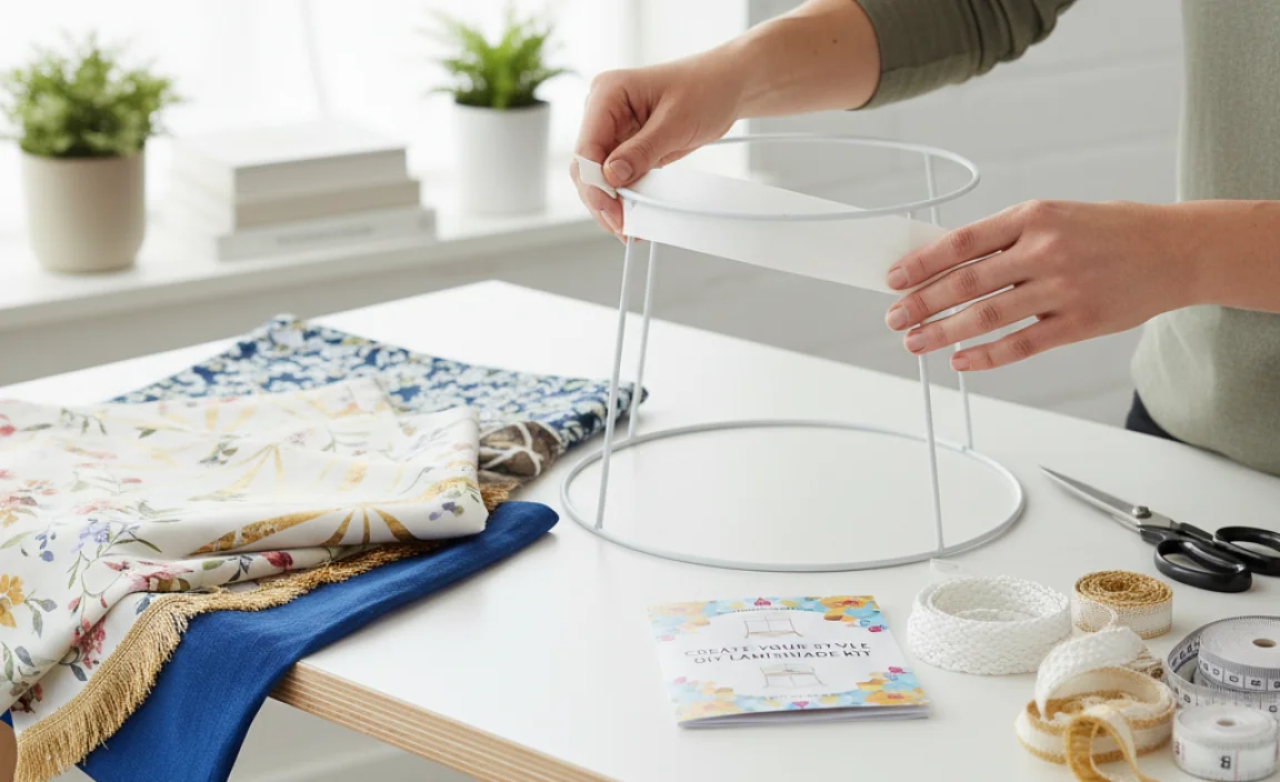 Discover the Joy of DIY Lampshade Kits