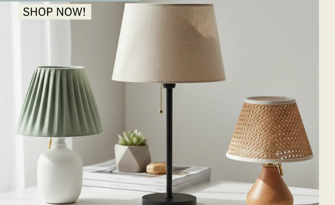 Discovering Clip-On Lamp Shades for Small Lamps