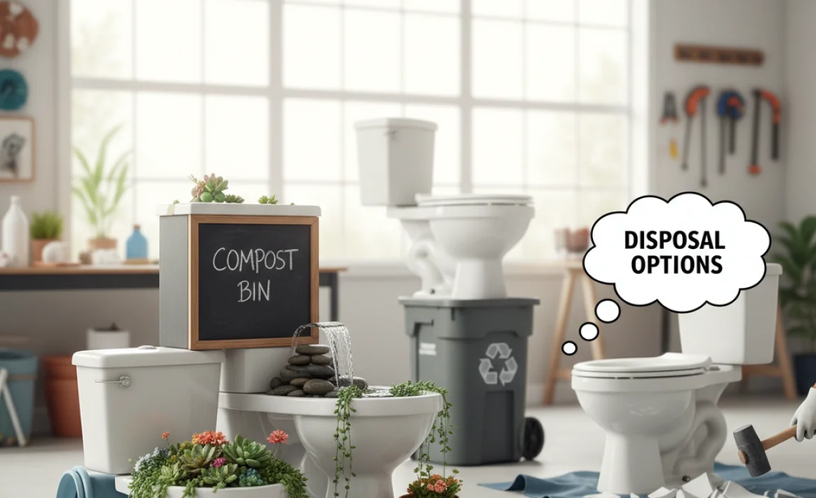 Disposal Options for Old Toilets