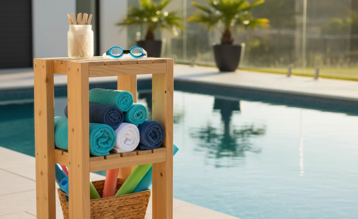 DIY Towel Holder Project: Simple Wooden Rack