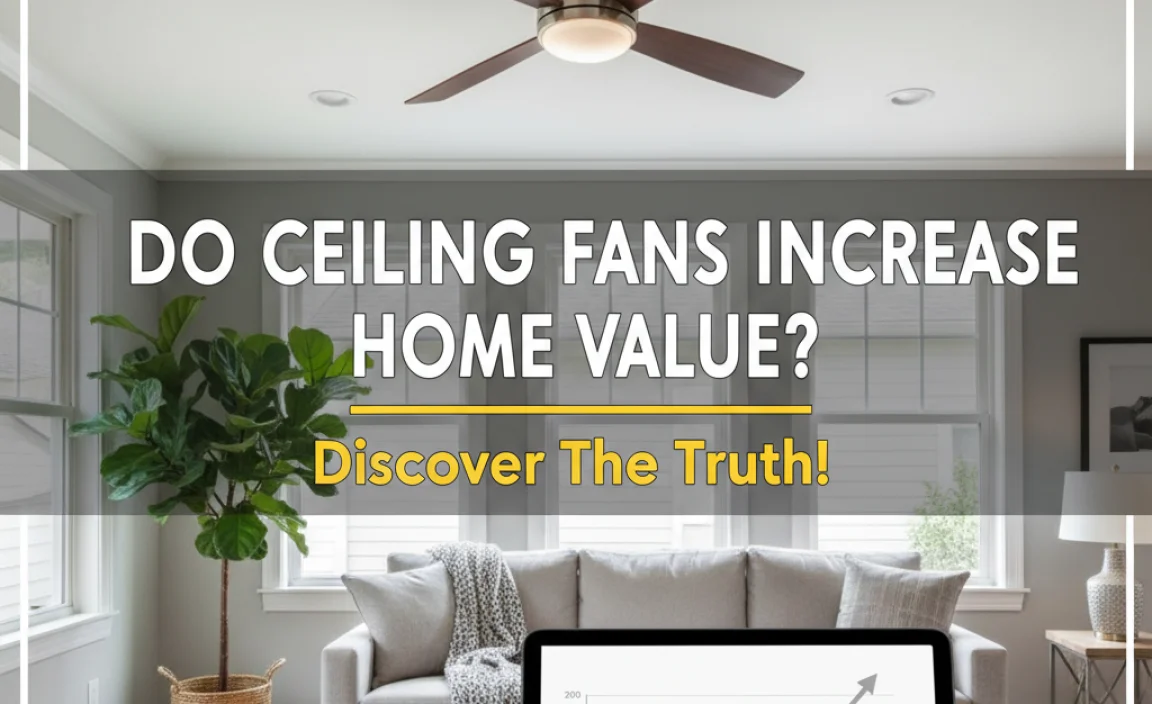 Do Ceiling Fans Increase Home Value? Discover The Truth!