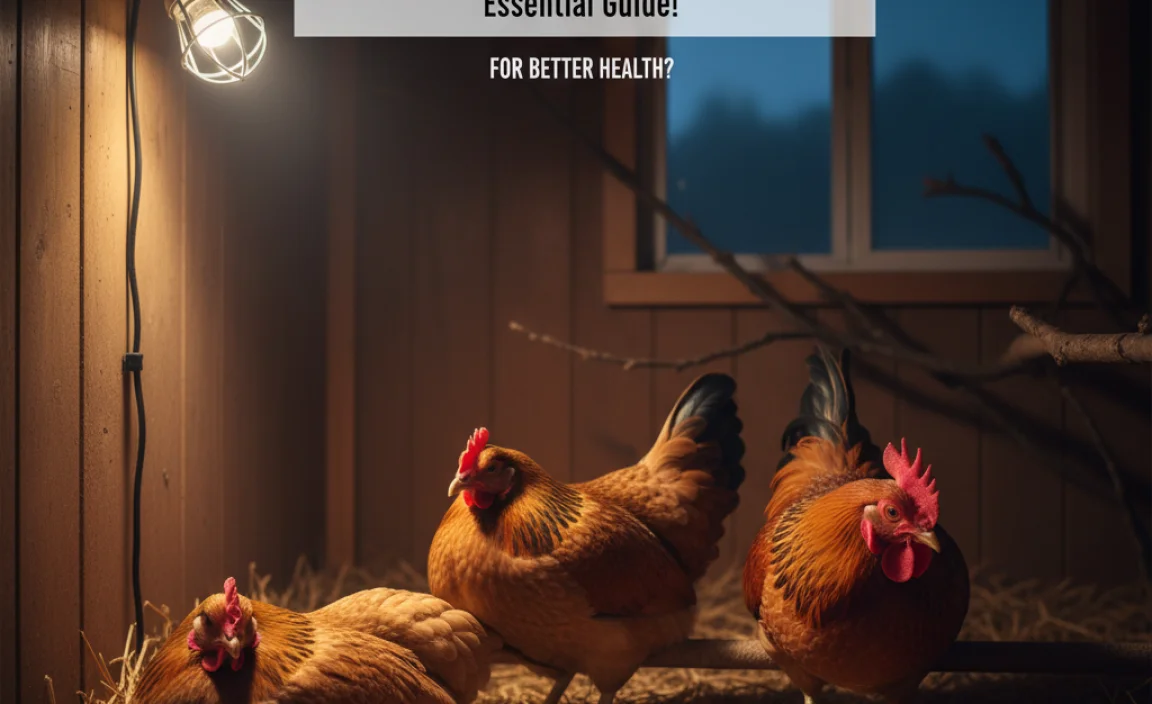 Do Chickens Need A Light At Night For Better Health?