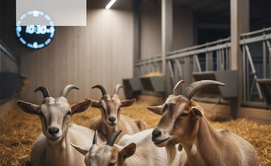 Do Goats Need Light At Night For Better Sleep And Health?