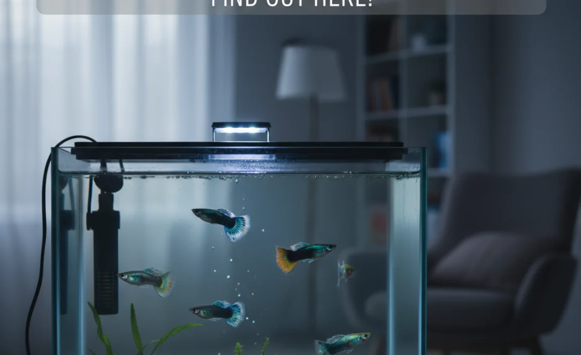 Do Guppies Need Light at Night?