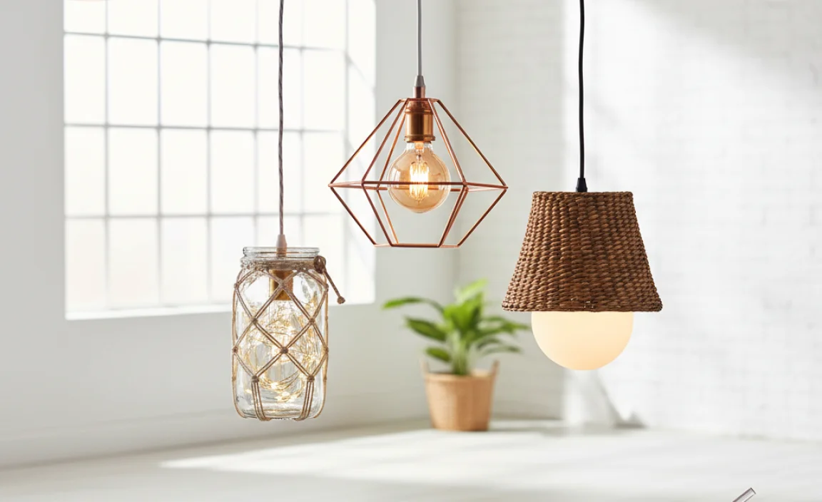 Do It Yourself Pendant Lights: Creative Ideas And Tips