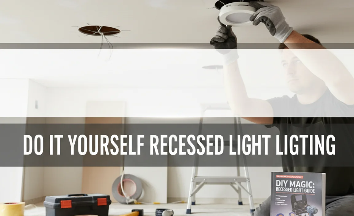 Do It Yourself Recessed Lighting