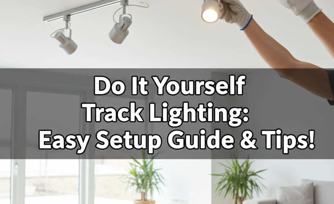 Do It Yourself Track Lighting: Easy Setup Guide & Tips!
