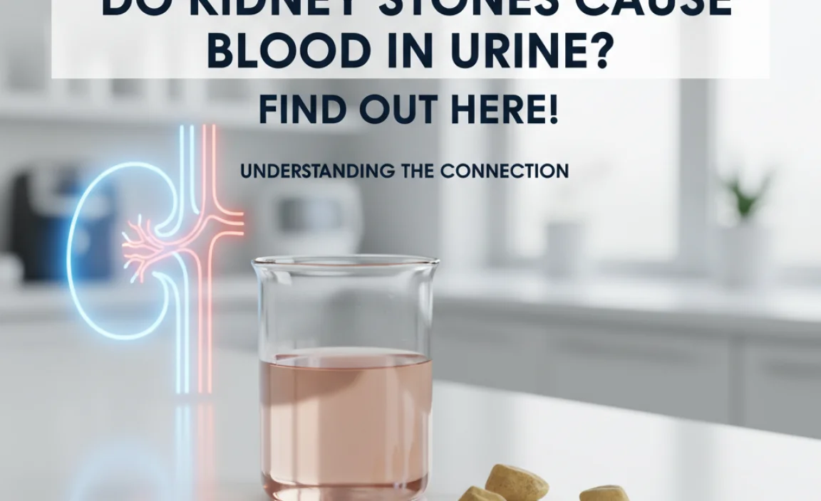 Do Kidney Stones Cause Blood In Urine? Understanding The Connection