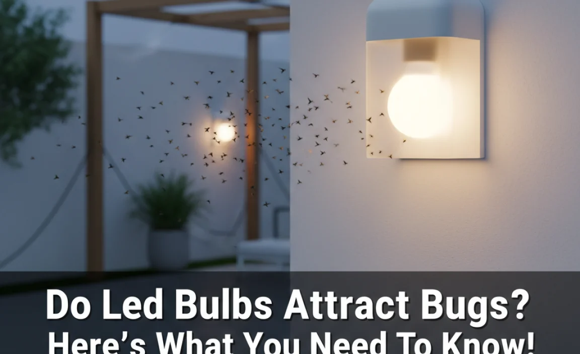 Do Led Bulbs Attract Bugs? Here’S What You Need To Know!