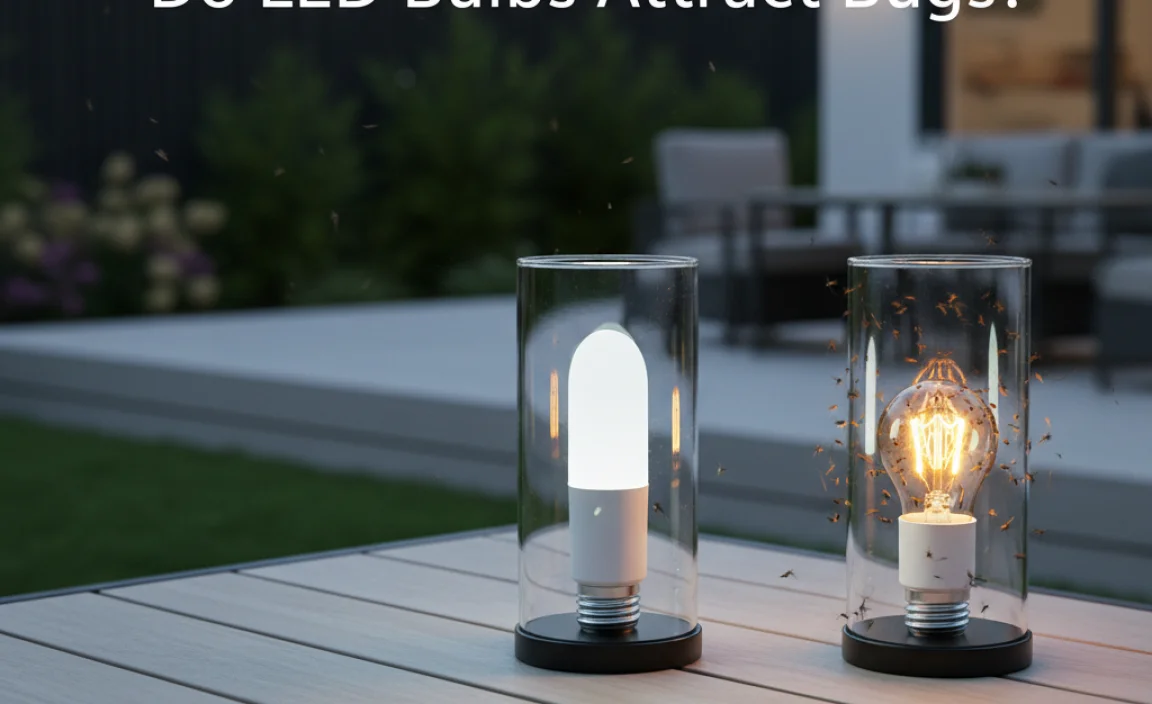 Do Led Bulbs Attract Bugs? Understanding The Truth Behind It