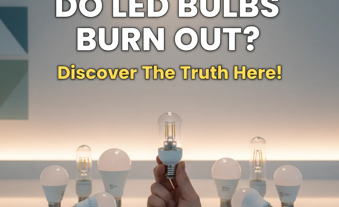 Do Led Bulbs Burn Out? Discover The Truth Here!