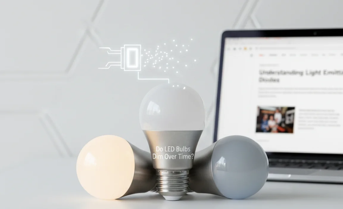 Do Led Bulbs Dim Over Time? Understanding Light Emitting Diodes