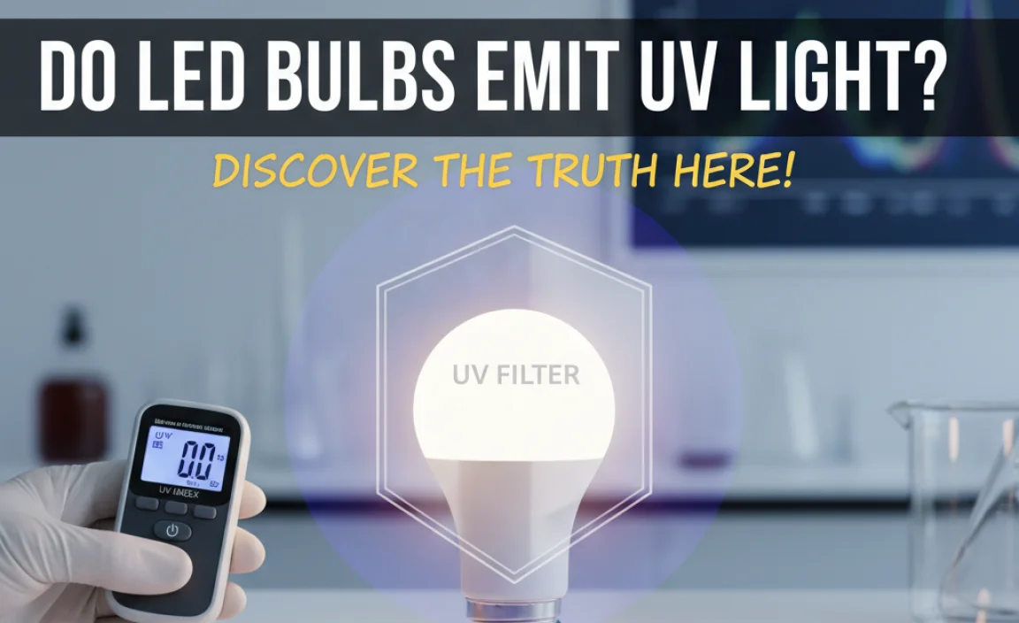 Do LED Bulbs Emit UV Light?