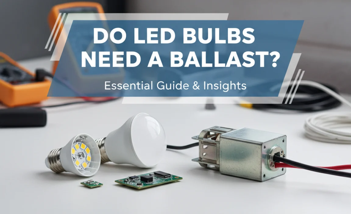 Do LED Bulbs Require a Ballast?