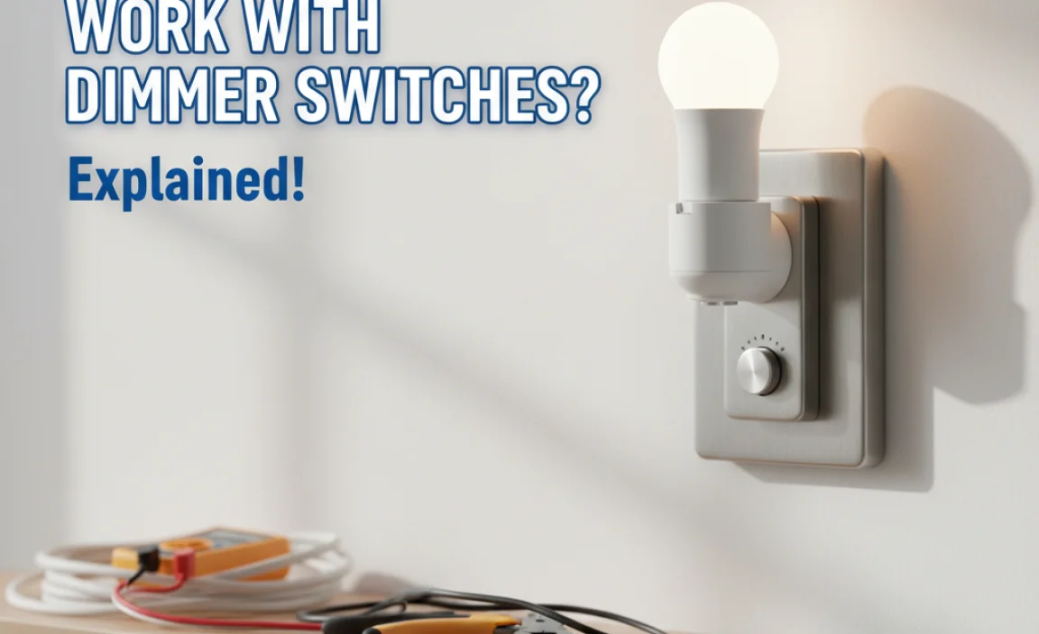 Do Led Light Bulbs Work With Dimmer Switches? Explained!