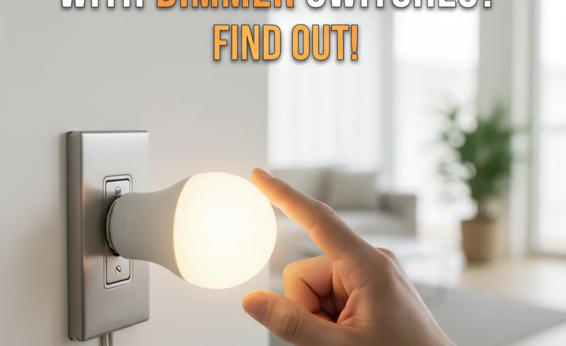 Do Led Light Bulbs Work With Dimmer Switches? Find Out!