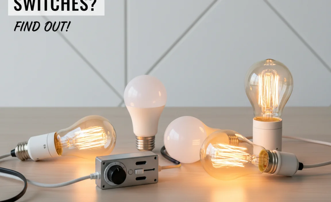 Do LED Light Bulbs Work with Dimmer Switches?