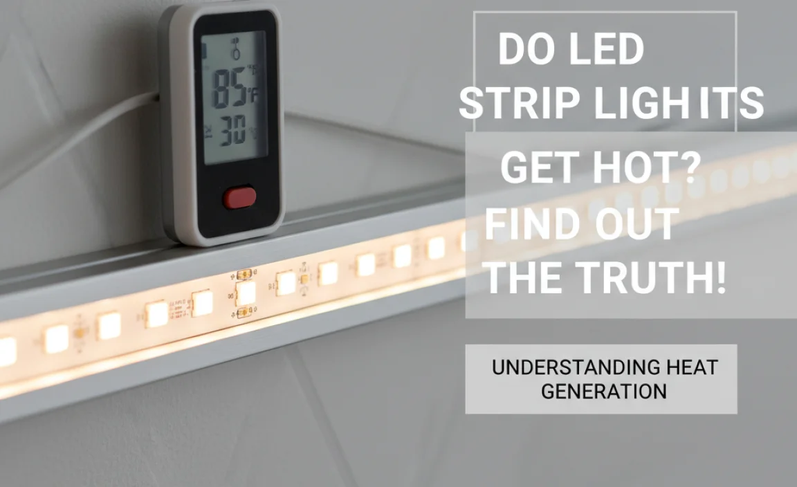 Do Led Strip Lights Get Hot? Understanding Heat Generation