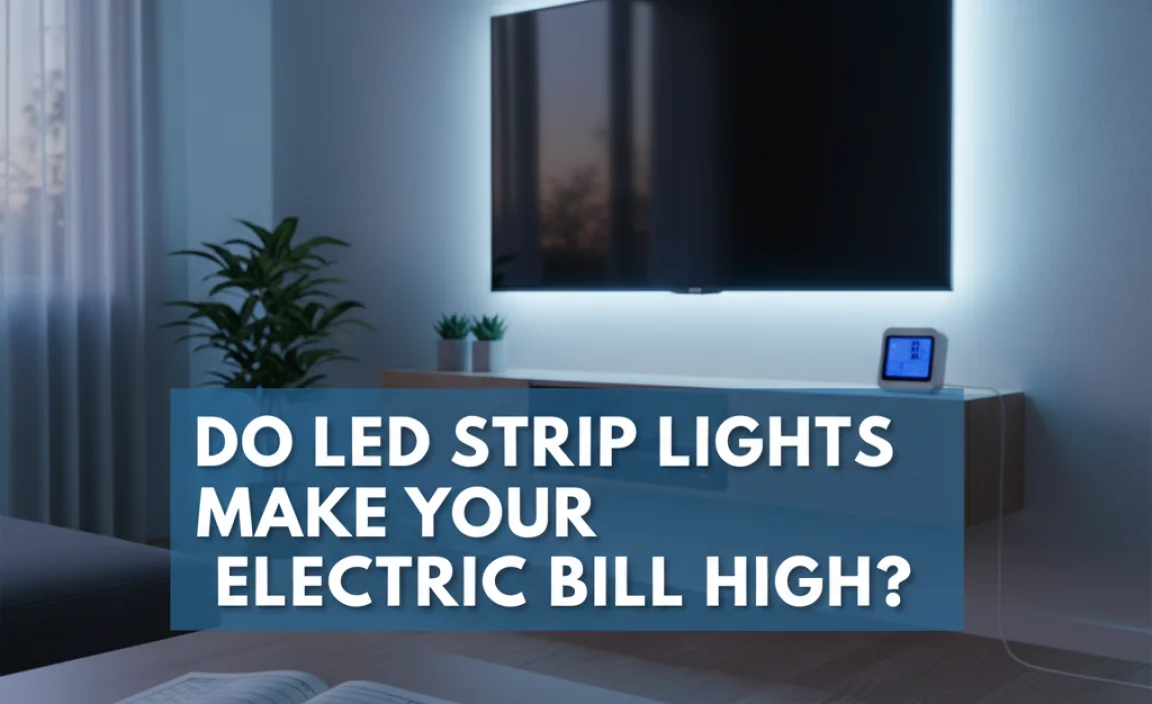 Do Led Strip Lights Make Your Electric Bill High?